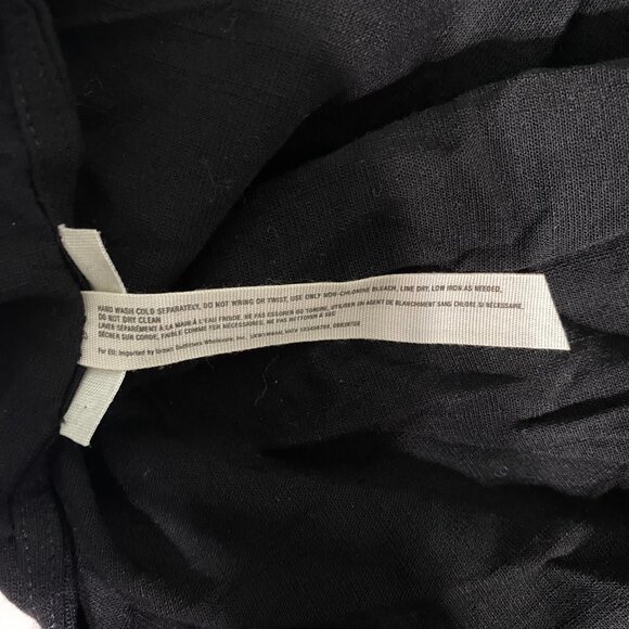 Free People Intimately Black Square Neck V Notch Stretch Bodysuit, S #338 - Picture 9 of 10